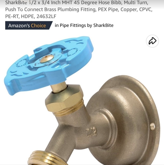 sharkbite Other Sharkbite Hose Bibb Brass Multi Turn Plumbing
